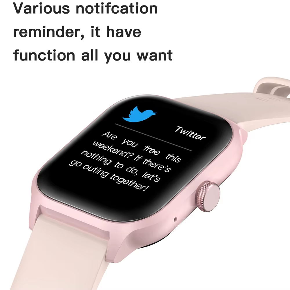 LEMFO LT10 Smart Watch 2024 Android Gift Bluetooth Call Smartwatch 2024 Touch Dial Music Fitness Tracker Sports Watches